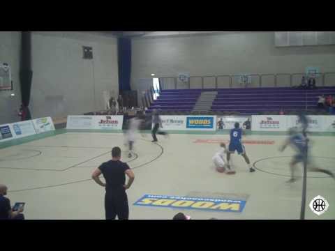 Luke Mascall-Wright Catches the Lob from Josh Johnson And 1 vs Loughborough!