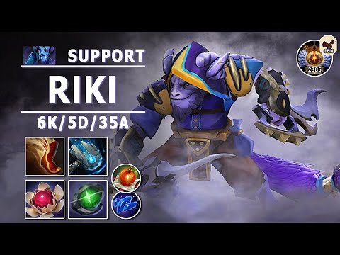 Riki Support | 7.31b | Pos 4 Great Roamer | Dota 2 Immortal Gameplay