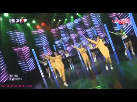 141125 - Little Apple - T-ARA N4 @ SBS MTV The Show Comeback Stage
