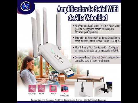 USB Amplificador de señal WiFi