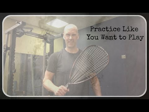 Racquetball Practice Secrets...