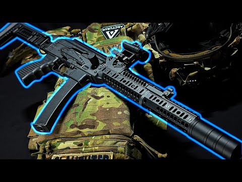 Airsoft Gameplay With The LONGEST PP [Arcturus PP-19 Carbine Prototype]