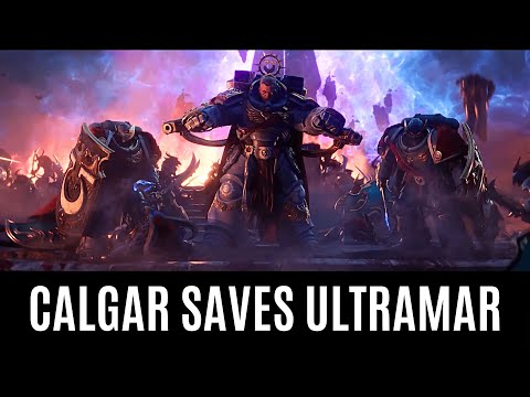 Lord Calgar Saves The Ultramarines Scene | Warhammer 40K Space Marine 2