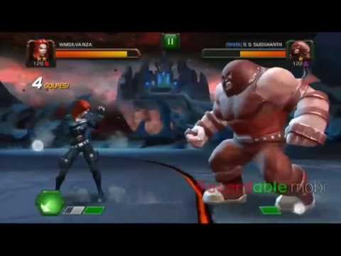 Viúva Negra vs Juggernaut