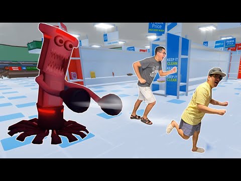 PASSAMOS A NOITE DENTRO DE UM SUPERMERCADO E ALGO ESTRANHO ACONTECEU! - Roblox Panik