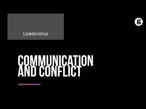 Communication and Conflict