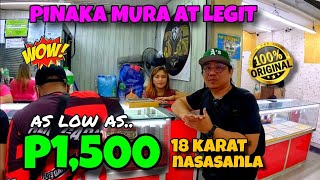 LEGIT AT PINAKA MURANG BILIHAN NG ALAHAS SA ONGPIN | JEWELRY STORE | 1