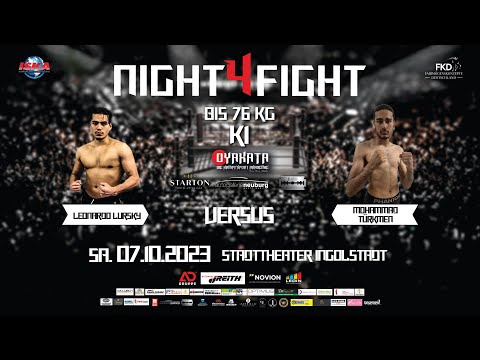 NIGHT4FIGHT 2023 - Lursky VS Türkmen
