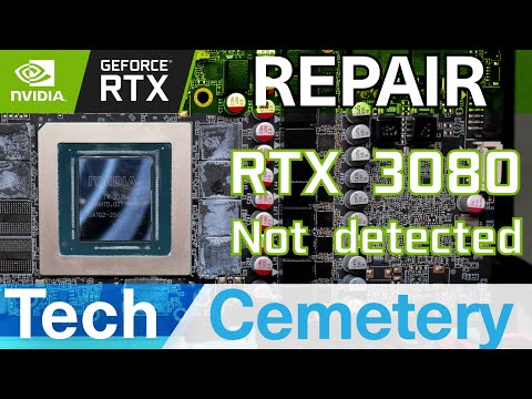 Zotac RTX 3080 Amp Holo Graphics Card Repair - Not Detected