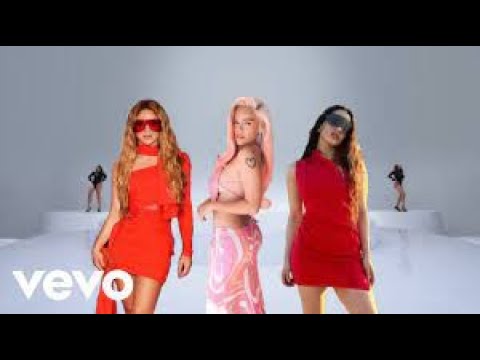 KAROL G, Shakira ft  ROSALÍA   Me Va Mejor Sin Ti (Video Oficial)
