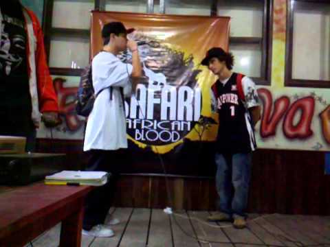 Hip Hop Pelo Bem - Batalha de MC hdk vs Alcid