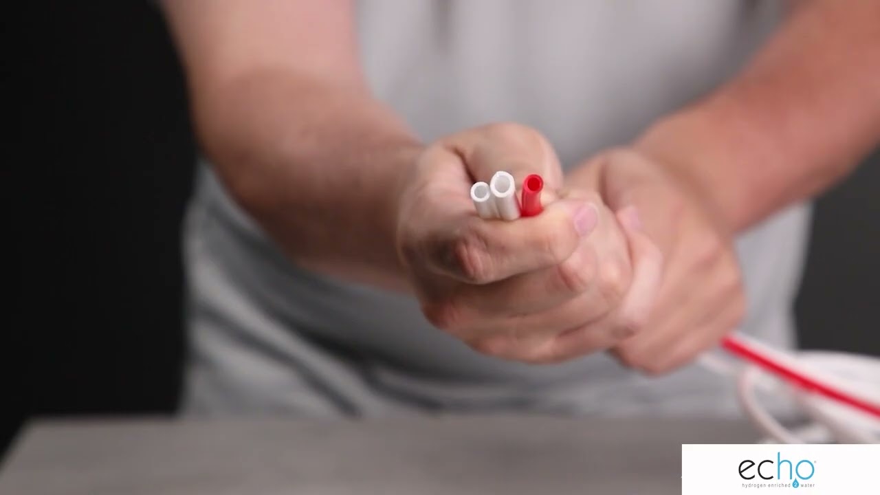 Echo Ultimate Hydrogen Water Machine - Under Sink Installation Tutorial