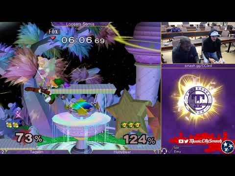 CC3 - Taqwim (Fox) vs Hunybear (Link) - Melee Losers Semis