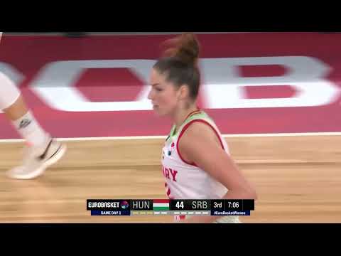 Women Impulsor - Virag Kiss 21 PTS  TCL Player Of The Game  Hungary vs Serbia  FIBA #EuroBasketWomen