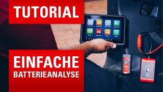 Einfache Batterieanalyse mit dem BT609 [praktisch und vielseitig]