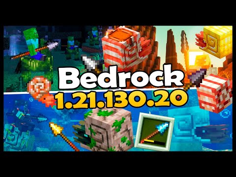 BEDROCK 1.21.130.20 - ADDED NAUTILUS, SPEAR, ARMOR, ZOMBIE HORSE AND MORE!