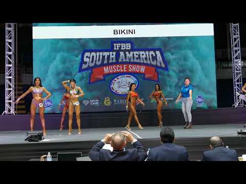 Premiacion Categoría Bikini Fitness Senior UP TO 160 CM - IFBB South América Muscleshow 2024