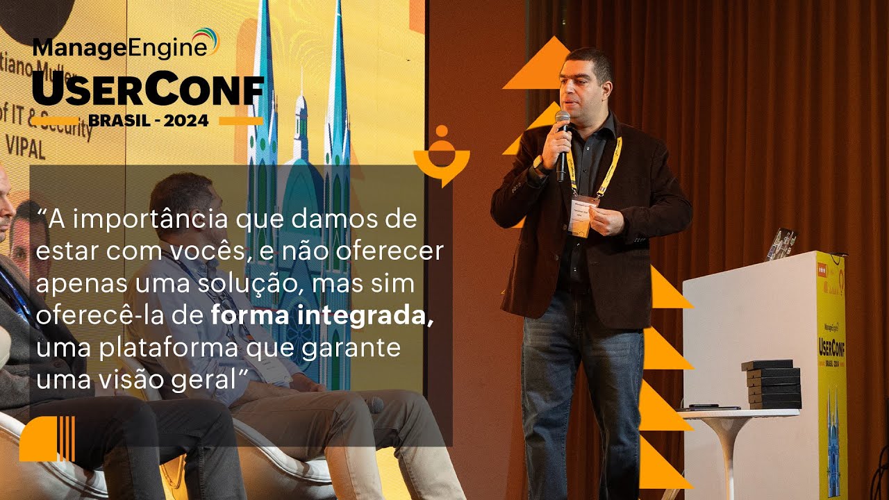 UserConf 2024: Painel de clientes com Tonimar Dal Aba - Alcançando a resiliência cibernética