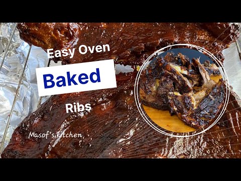 How To Make Barbecue Ribs In The Oven//BBQ Ribs//@MasofsKitchen