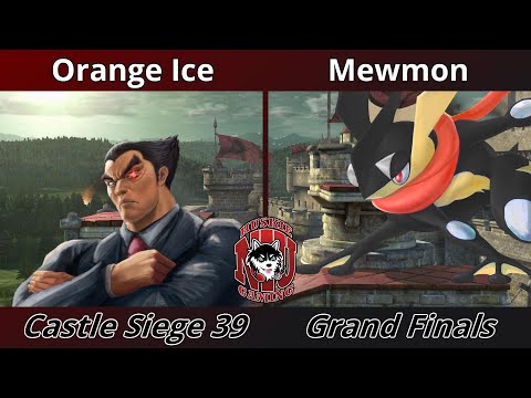 Castle Siege 39 - Grand Finals - Orange Ice (Kazuya) vs Mewmon (Greninja)