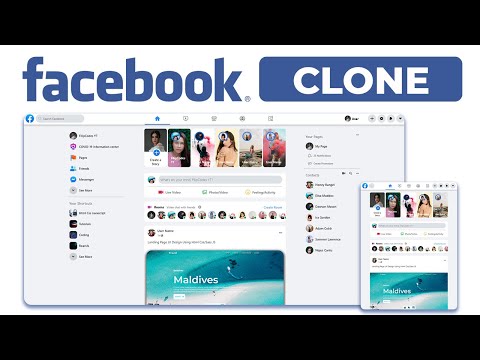 Facebook UI Clone Tutorial