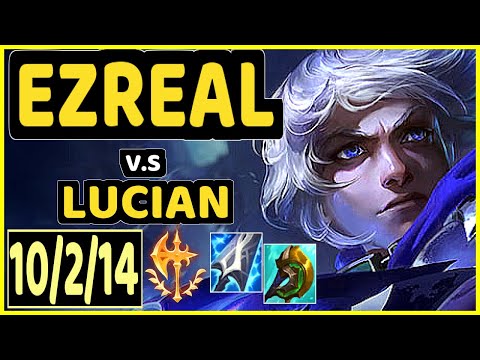 PADDEN (EZREAL) vs LUCIAN - 10/2/14 KDA BOTTOM ADC GAMEPLAY - EUW Ranked DIAMOND
