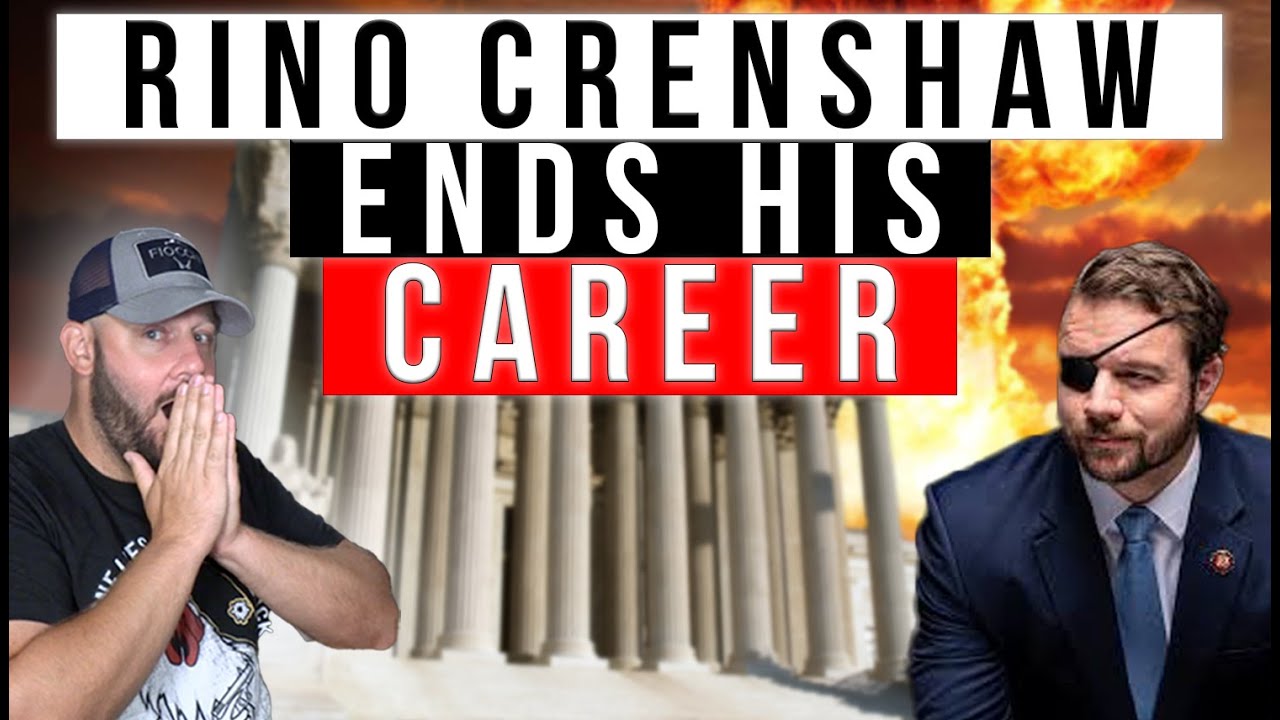 HAPPENING NOW: RINO Crenshaw Loses His Cool Over Congress Pay & Stocks... This Is A Bad Look...