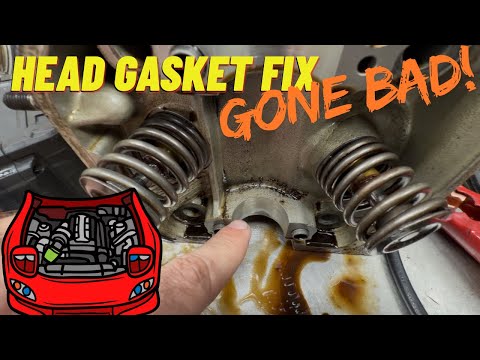 Just a Head Gasket...Needs a Motor! Dodge Stealth 3000GT Damaged Cylinder