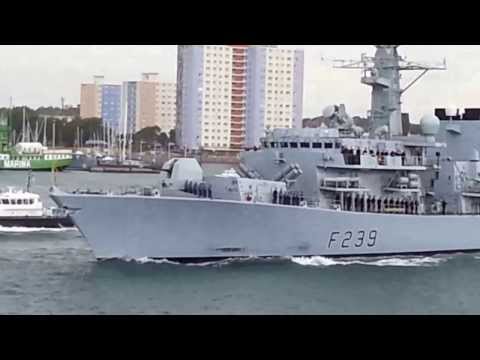 HMS Richmond 5th august deployment