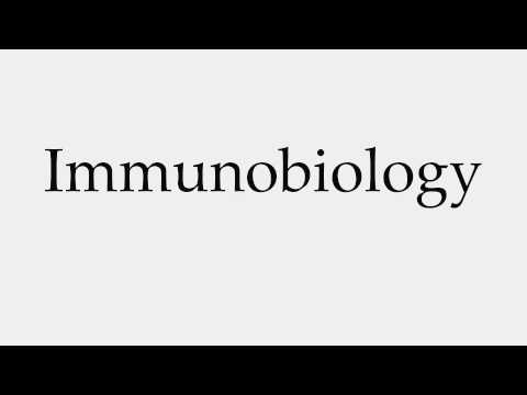 How to Pronounce Immunobiology