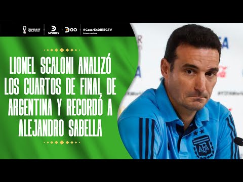 Video: CONFERENCIA DE PRENSA DE LIONEL SCALONI