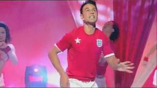 Chico performing &#39;It&#39;s England Time&#39; on GM:TV