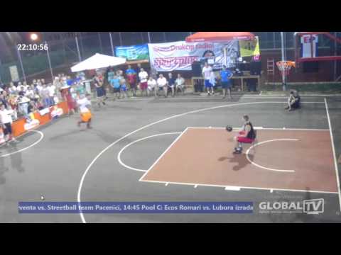 Nemanja Karalić FIBA Streetball Novi Travnik 2015 zakucavanje