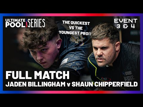 18 YEAR OLD VS WORLD NUMBER 5 | Jaden Billingham vs Shaun Chipperfield | Pro Series Event 4 2025