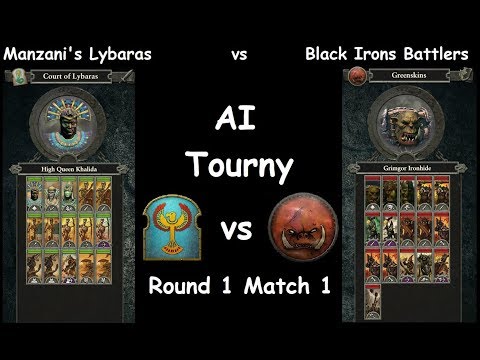 Greenskins vs Tomb Kings - AI Tournament: Match 1