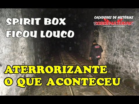 O MAL TENTOU NOS ENGANAR - SPIRIT BOX FUNCIONOU SOZINHO - ESPÍRITO TENTOU ATRAIR EQUIPE
