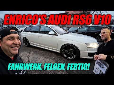 Enrico's RS6 V10 - Fertig zur Abholung - Fahrwerk, Felgen & Tüv für  @DieAutogesellschaftDresden ​