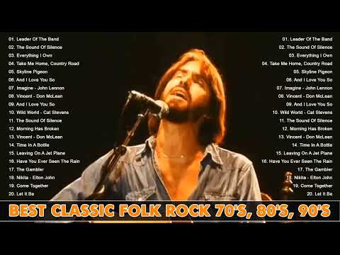 Dan Fogelberg, Cat Stevens, Don McLean, Simon & Garfunkel - Classic Folk Rock 70's 80's 90's