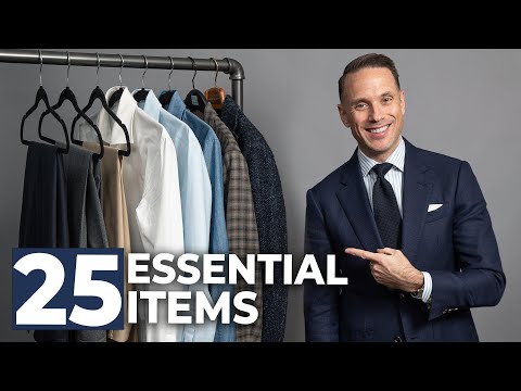 The ULTIMATE Beginner’s Capsule Wardrobe | 25 Men’s Wardrobe Essentials