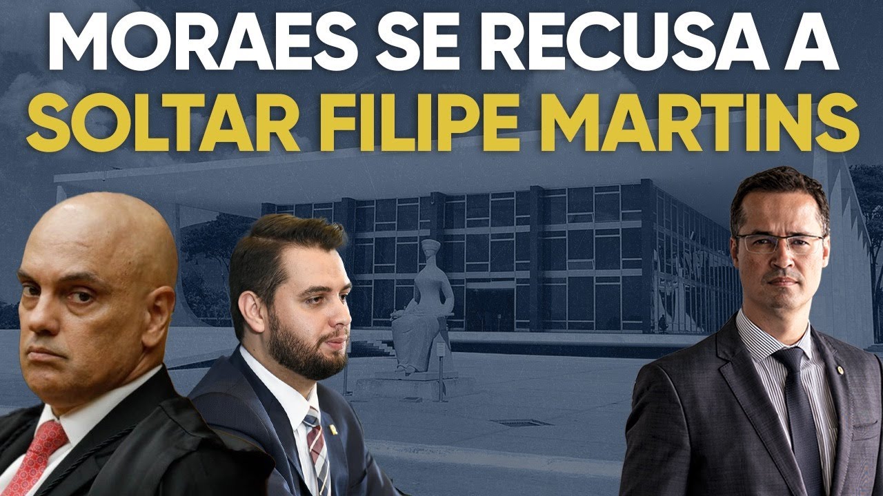 Entenda porque Alexandre de Moraes fecha os olhos para as provas e se recusa a soltar Filipe Martins