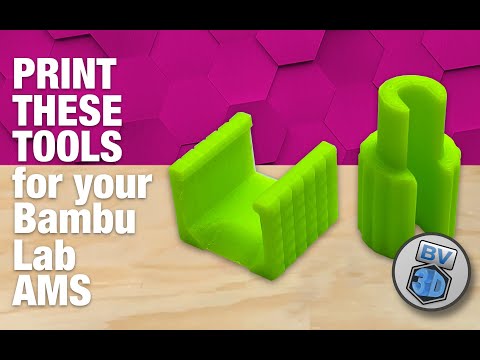 Two Useful, Printable Tools for Bambu Lab AMS