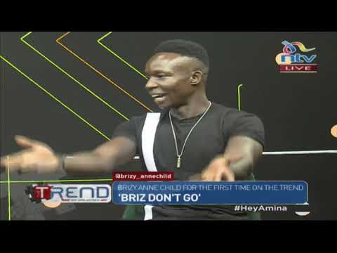 'Hera Nyalo Sandi' hit maker, Brizy Anne, live on #TheTrend