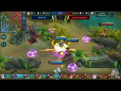 MSC Grand Final Day 1 #Match2 - Solid Gaming Vs MYA Jr #Round3 - Mobile Legends Championship