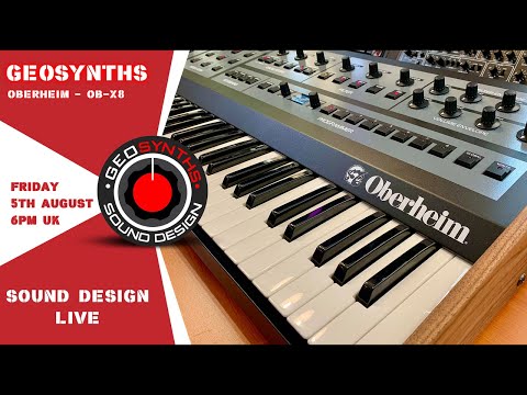 GEOSynths Sound Design Special - Oberheim OB-X8