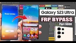 Samsung Galaxy S23 Ultra SM S918B FRP Bypass Unlock Tool Google Account Bypass 100%✅