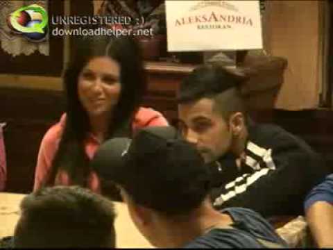 Ekrem Jevric drzi cas Engleskog jezika - Farma 2013