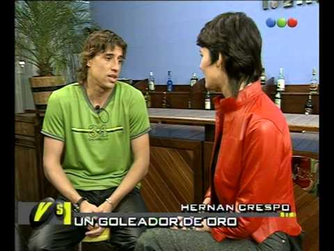 Hernán Crespo, Un goleador de oro- Versus