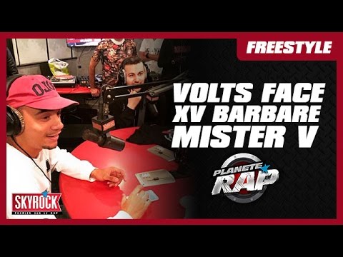 XV Barbare, Volts Face & Mister V en live #PlanèteRap