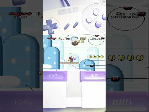 Lucas jogando super mario world ✌️🙂🎮PT73