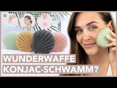 Konjac Schwamm Anwendung - einfach und nachhaltig